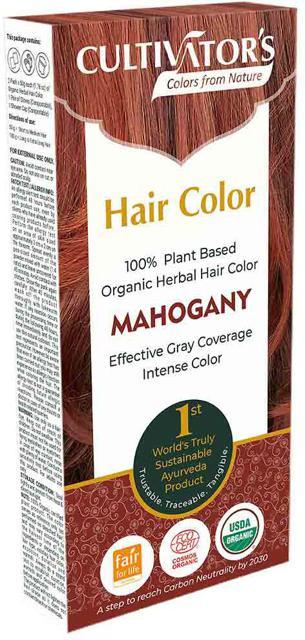 Miraz Organic Cultivators Hair Colors, 1 st, Mahogany product image