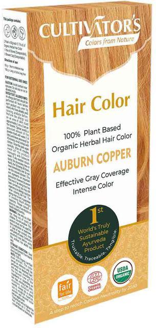 Cultivator's Organic Herbal Hair Color Auburn Copper 1 st product image