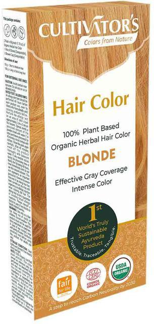 Cultivator's Organic Herbal Hair Color Blonde 100 g product image