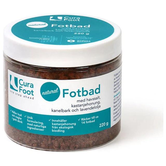 CuraFoot Natural fotbad 220g product image