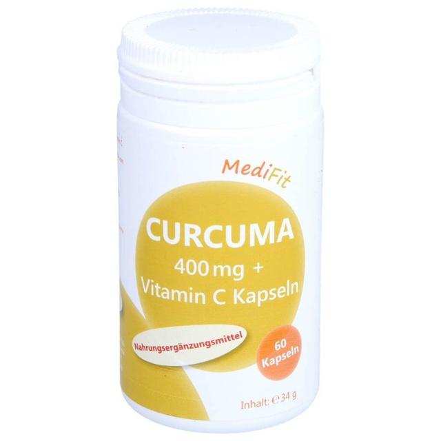 CURCUMA 400 mg+Vitamin C Kapseln MediFit product image