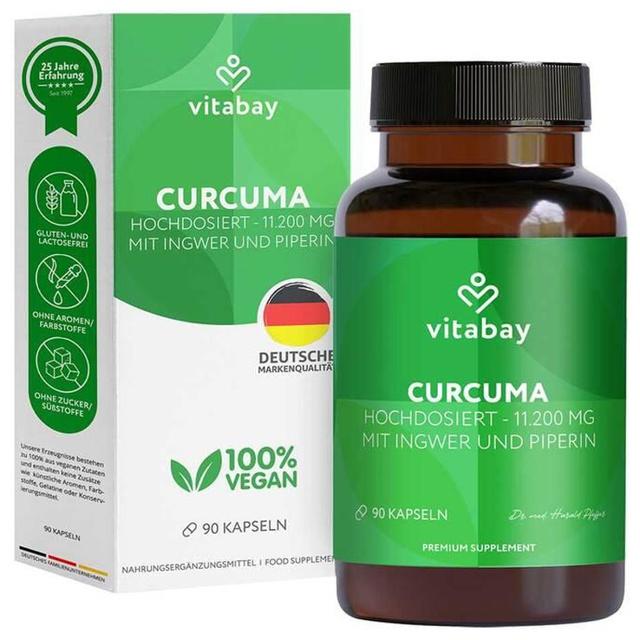 Curcuma EXTRAKT 95% Curcuminoid+Piperin+Ingwer Kps product image
