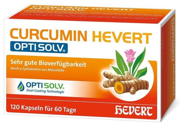 CURCUMIN HEVERT OPTISOLV 120 St Kapseln product image