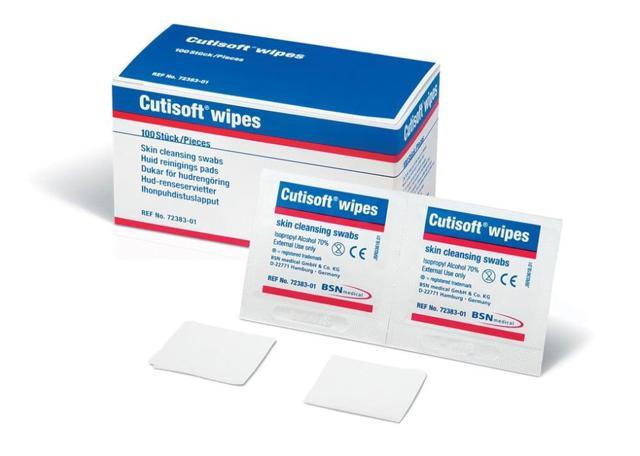 Cutisoft Wipes injektionstork 100 styck product image
