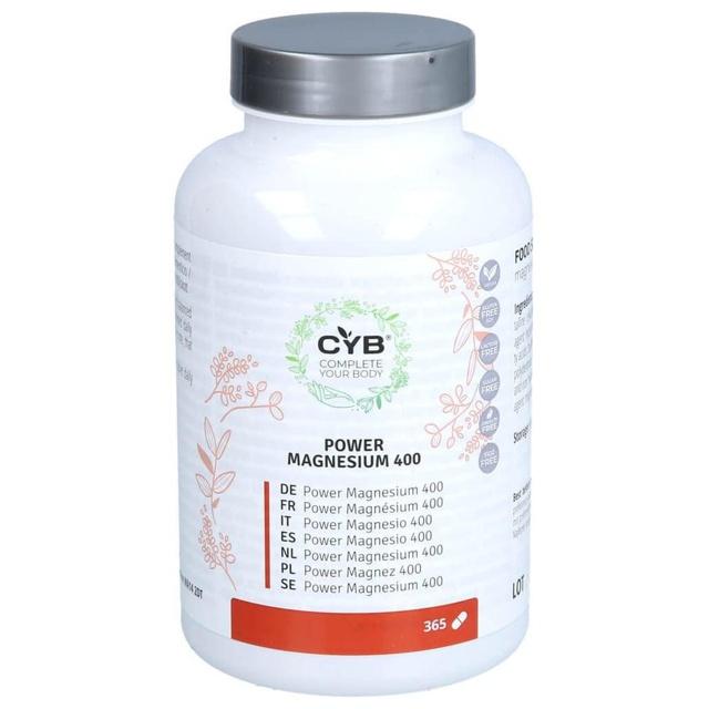 Cyb Power Magnesium 400 mg hochdosiert+vegan Tabletten product image