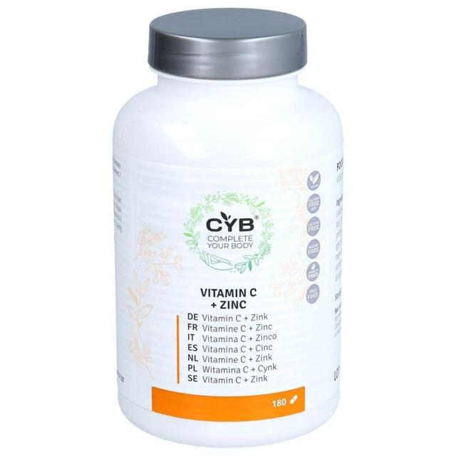 Cyb Vitamin C und Zink hochdosiert vegan Tabletten product image