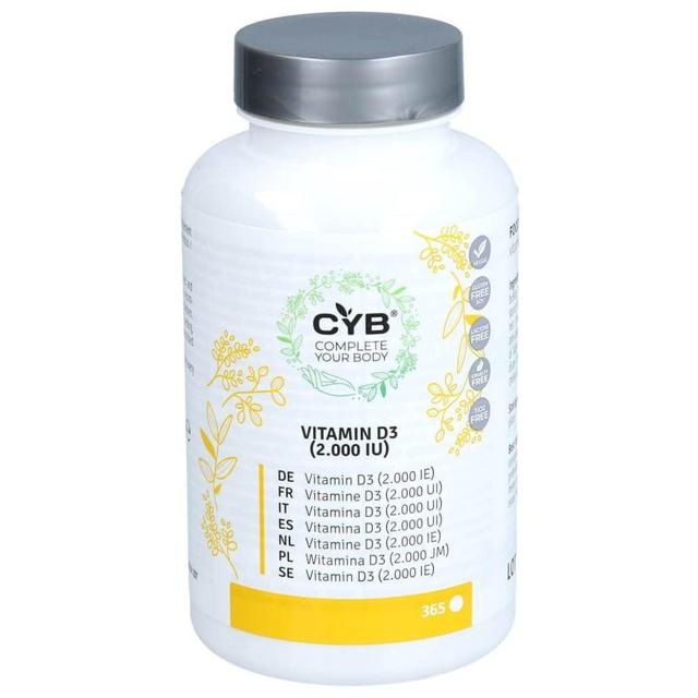 Cyb Vitamin D3 2000 I.E. hochdosiert Tabletten product image