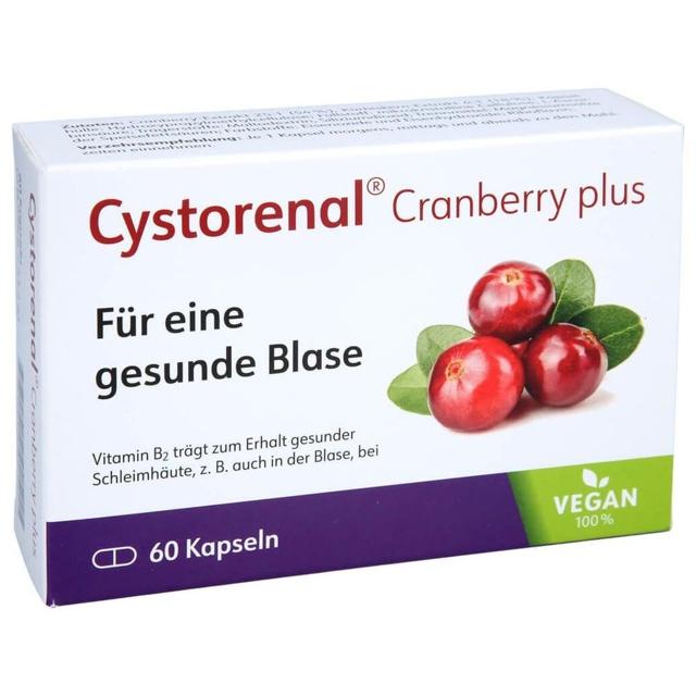 CYSTORENAL Cranberry plus 60 St Kapseln product image