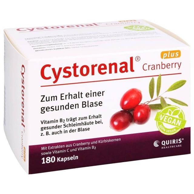 Cystorenal Cranberry plus Kapseln, 180 St Kapseln product image