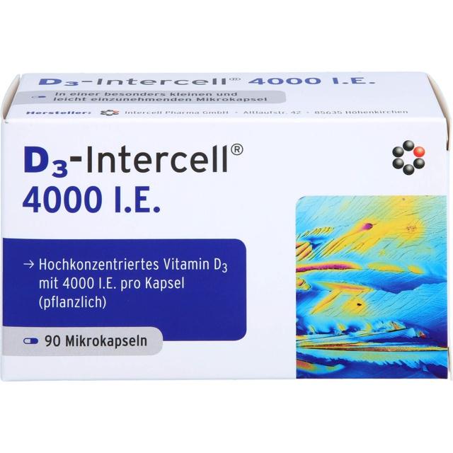 D3-INTERCELL 4.000 I.E. Kapseln product image