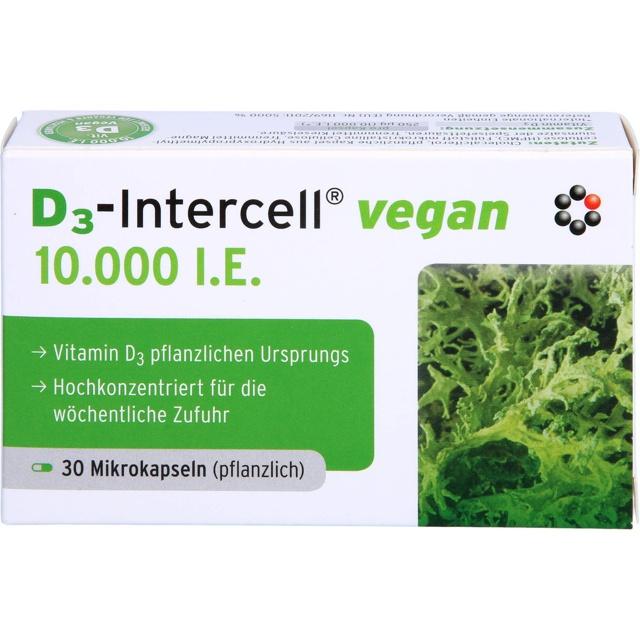 D3-INTERCELL vegan 10.000 I.E. Kapseln product image