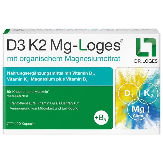 D3 K2 Mg-Loges Kapseln product image