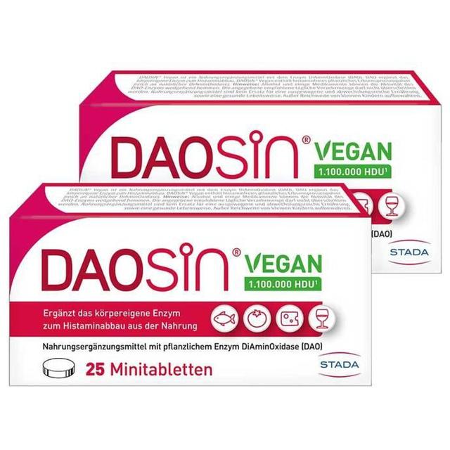 Daosin vegan Tabletten, 2x25 St Tabletten product image