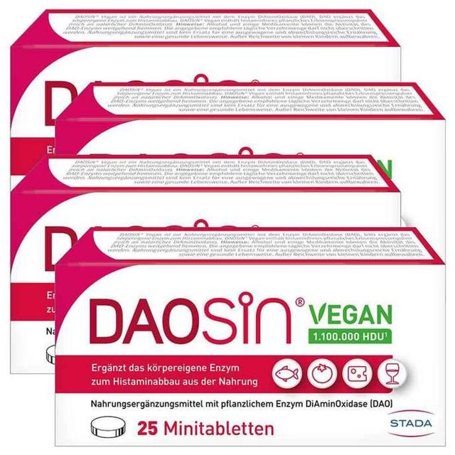 Daosin vegan Tabletten, 4x25 St Tabletten product image