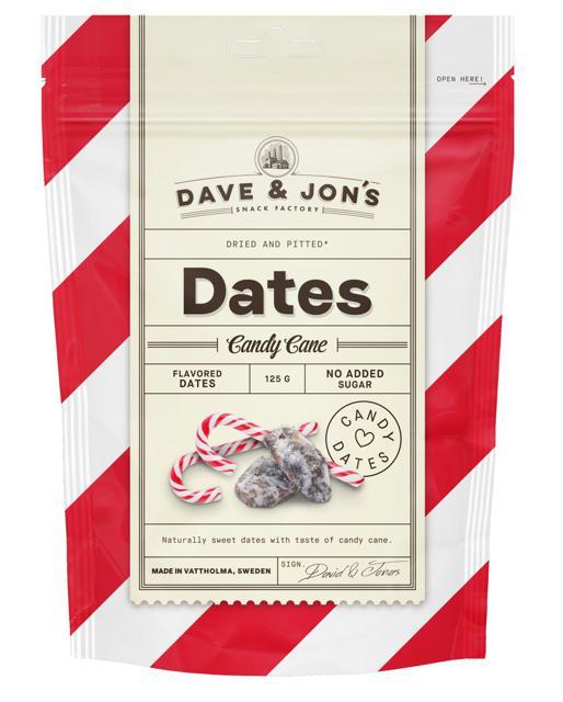 Dave & Jon's Dadlar Polkagris 125 g product image