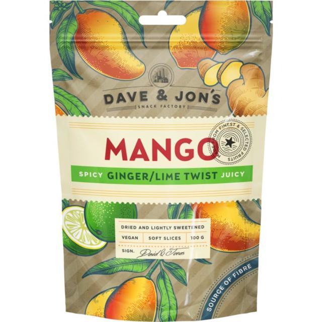 Dave & Jon's Mango Ginger/Lime 100 g product image