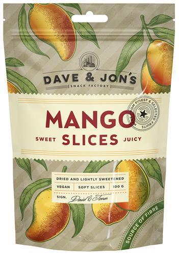 Dave & Jon's Torkad Mango, 100 g product image