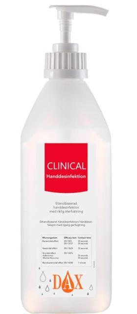 Handdesinfektion Dax Clinical 75% - 600ml m pump product image