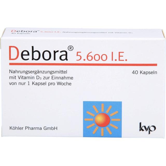 DEBORA 5.600 I.E. Kapseln product image