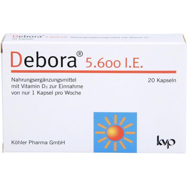 DEBORA 5.600 I.E. Kapseln product image