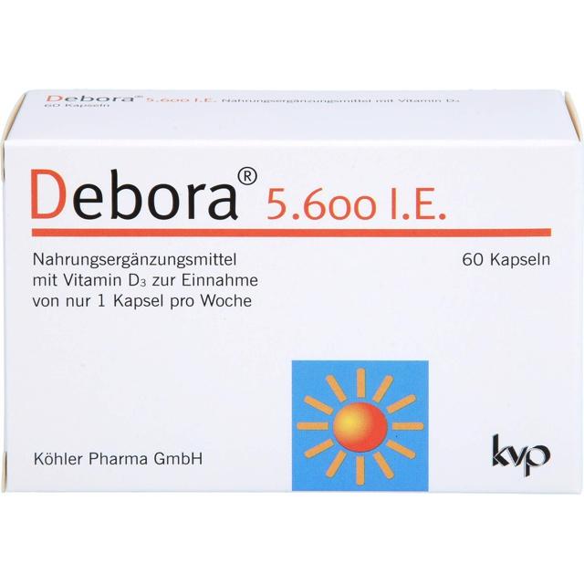 DEBORA 5.600 I.E. Kapseln product image