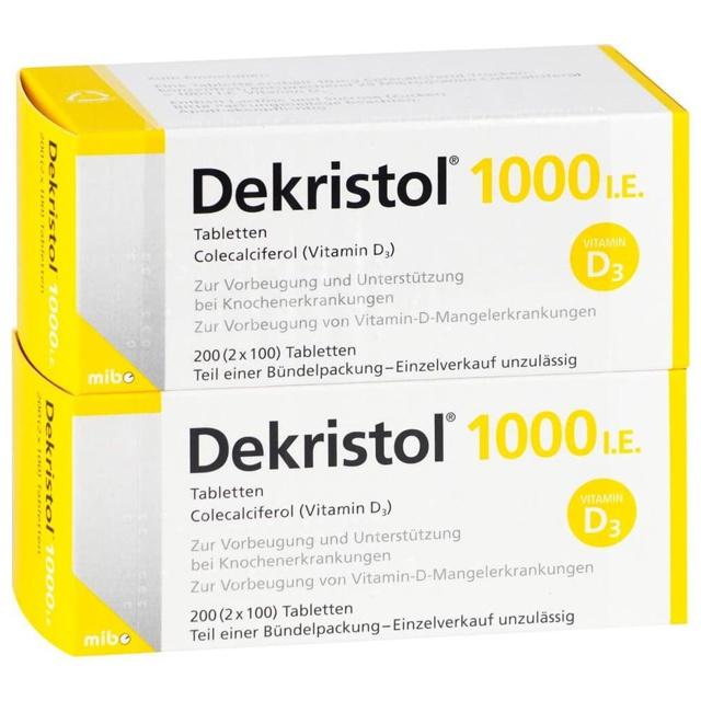 DEKRISTOL 1.000 I.E. Tabletten product image
