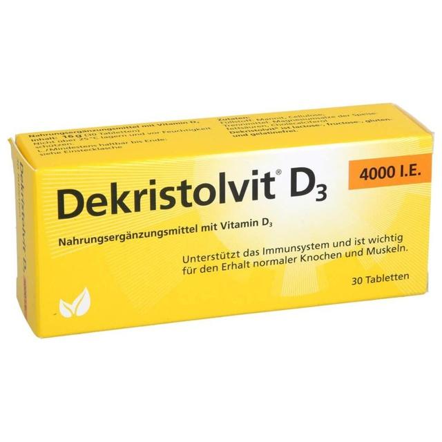 DEKRISTOLVIT D3 4000 I.E. Tabletten product image