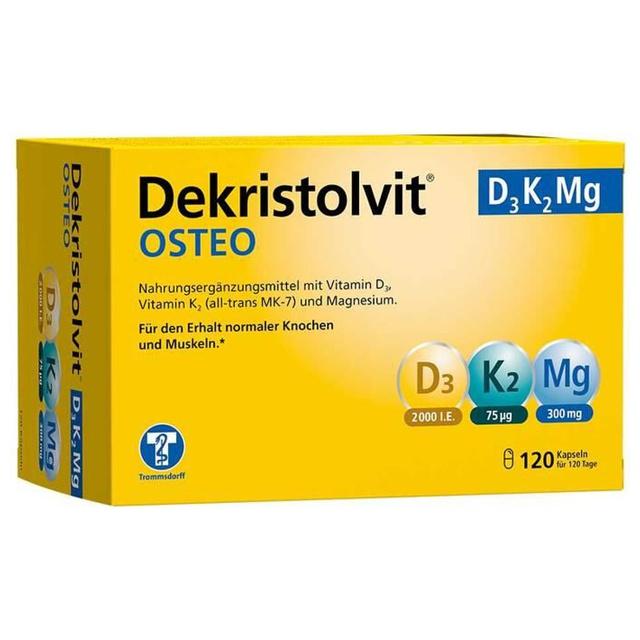 Dekristolvit OSTEO D3 K2 Mg 120 St Kapseln product image