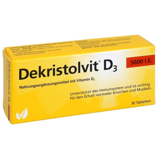 Dekristvolvit D3 5.600 I.E 30 St Tabletten product image