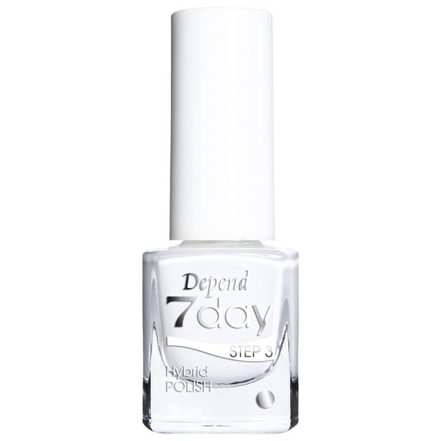Depend 7day Hybrid Polish 7005 Pure White 5 ml product image