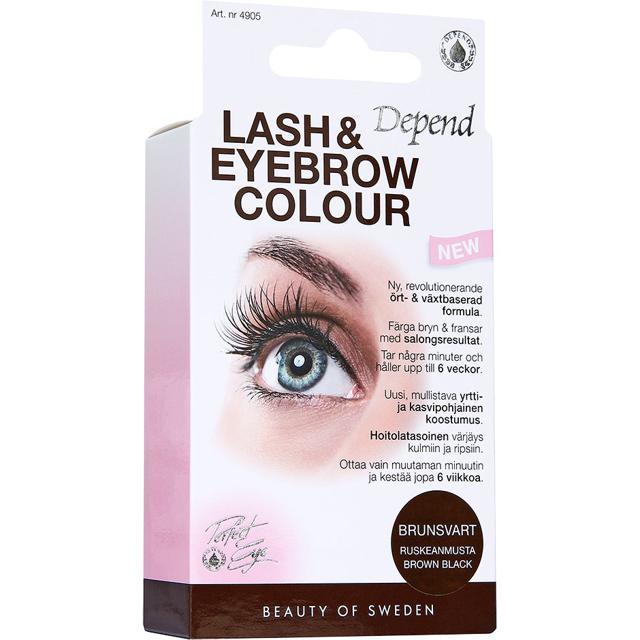 Depend Lash & Eyebrow Colour Brown Black product image