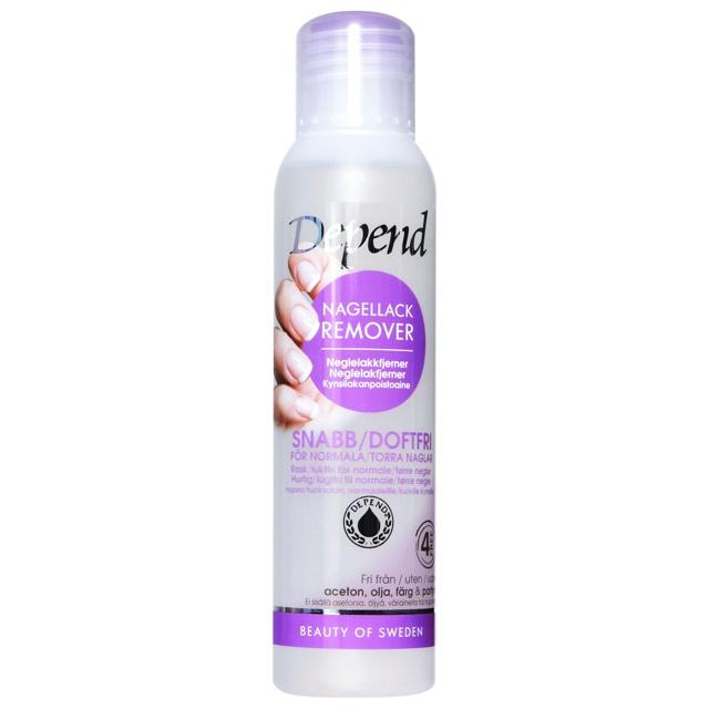Depend Nagellacksremover lila 100 ml product image