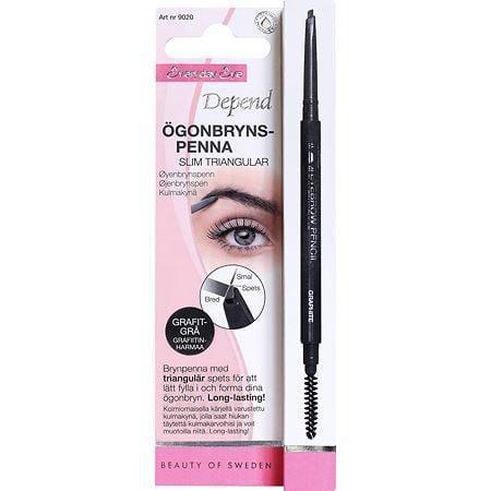 Depend Ögonbrynspenna Slim Triangular Grafitgrå product image