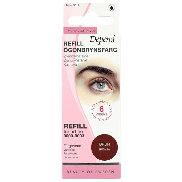 Depend Refill Ögonbrynsfärg Brun product image