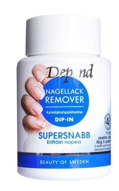 Depend Remover Dip-in Blå 75 ml product image
