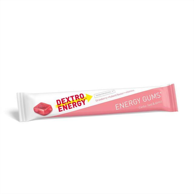 Dextro Energy Gums Strawberry-Rhubarb 45 g product image