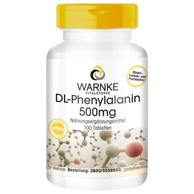 DL-PHENYLALANIN 500 mg Tabletten product image