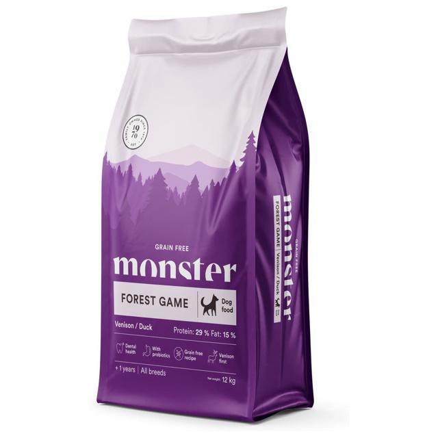 Dog Grain Free Forest Game All Breed Venison & Duck - 12 kg product image