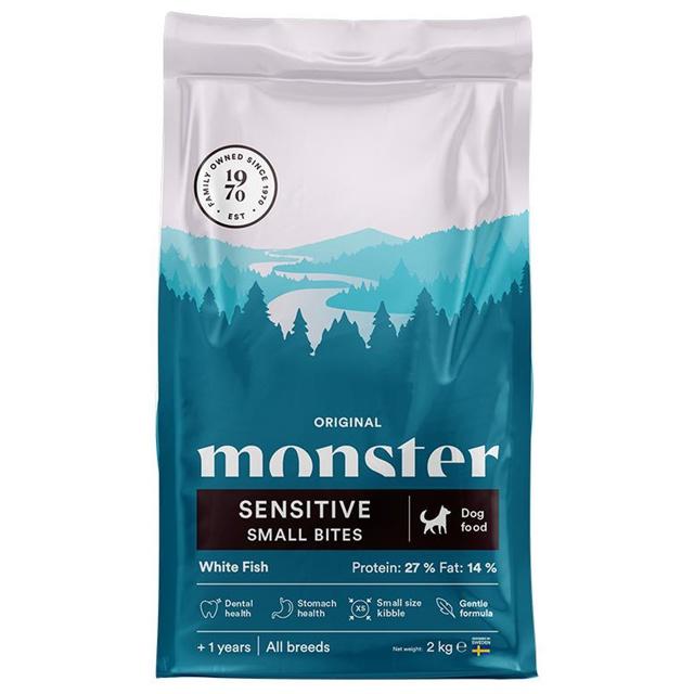 Dog Original Sensitive White Fish Small Bites hundfoder - 12 kg product image