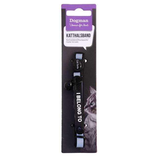 Dogman Katthalsband Stripe Svart product image