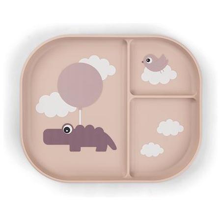 Done by Deer Foodie Compartment Plate Happy clouds Powder product image
