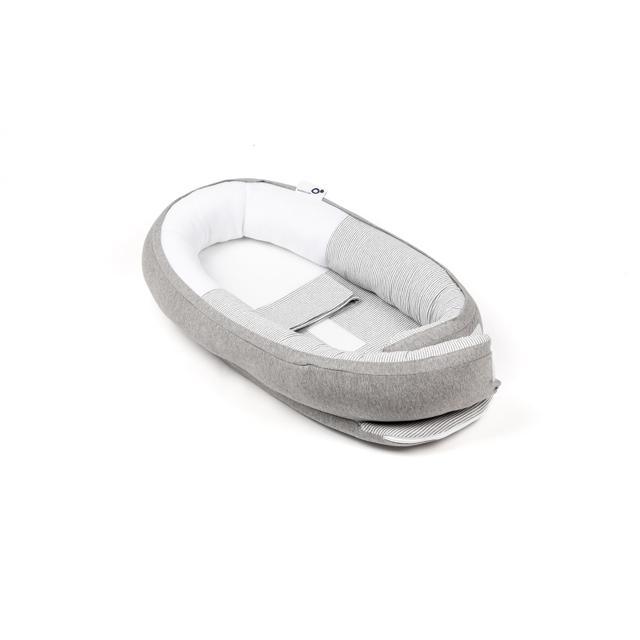 Doomoo Babybädd Randig Grå product image