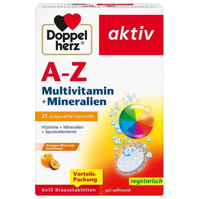 DOPPELHERZ A-Z Multivitamin+Mineralien Brausetabl. product image