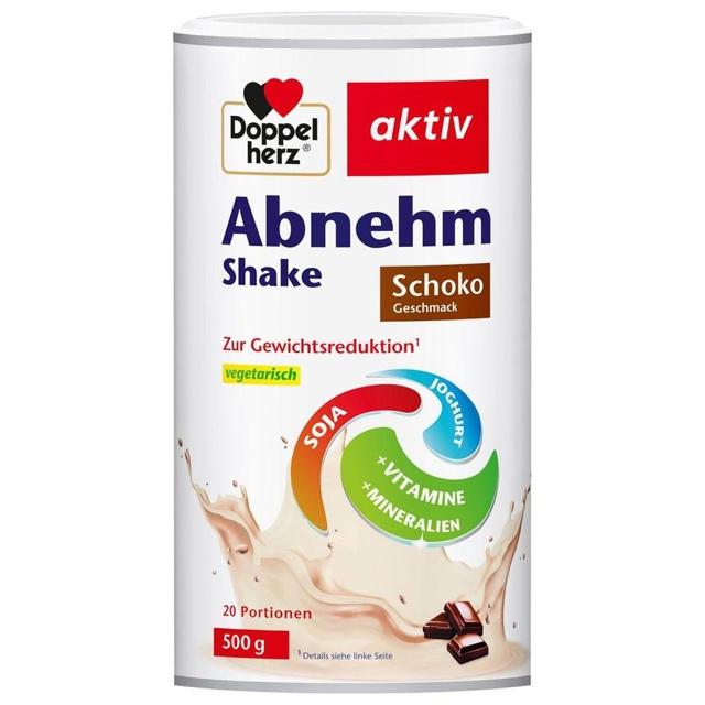 Doppelherz Abnehm Shake Schoko Pulver, 500 g Pulver product image