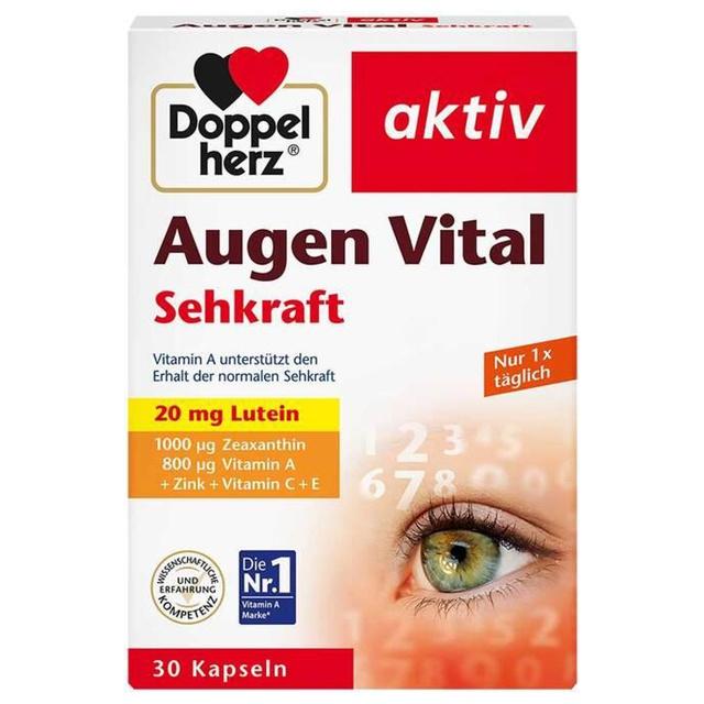 Doppelherz Augen Vital Sehkraft Kapseln, 30 St Kapseln product image