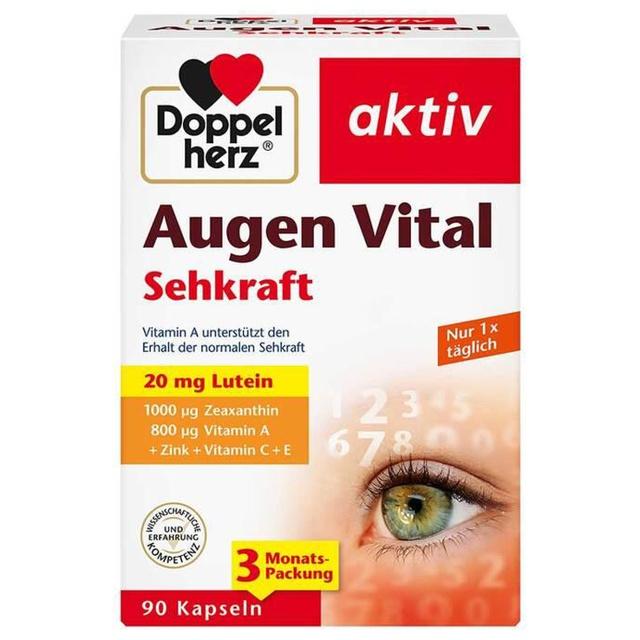 DOPPELHERZ Augen Vital Sehkraft aktiv Kapseln product image