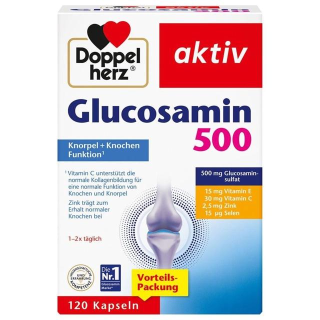 DOPPELHERZ Glucosamin 500 Kapseln product image