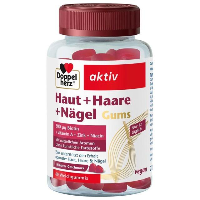 DOPPELHERZ Haut+Haare+Nägel Gums product image