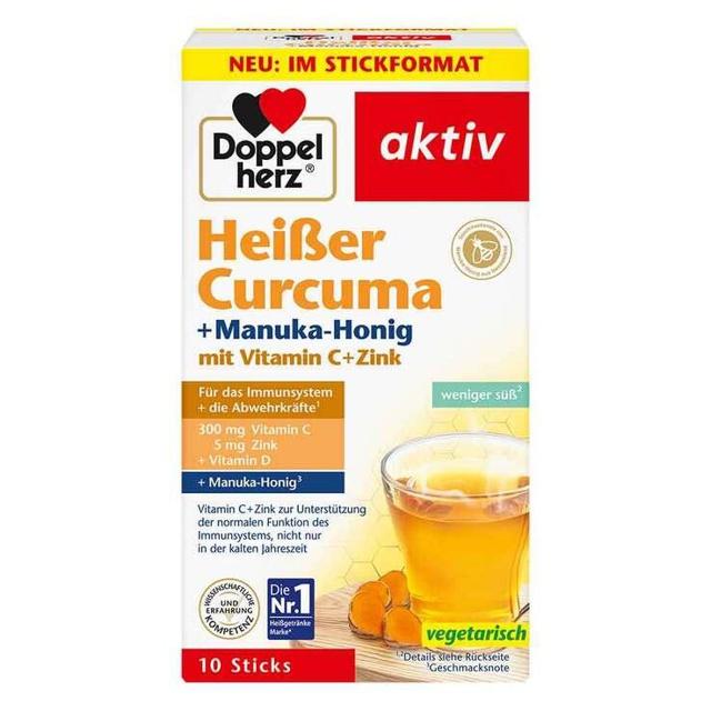 Doppelherz heißer Curcuma+Manuka-Honig Granulat product image