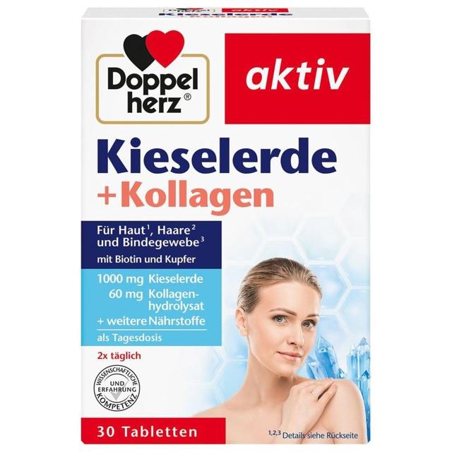 DOPPELHERZ Kieselerde+Kollagen Tabletten product image